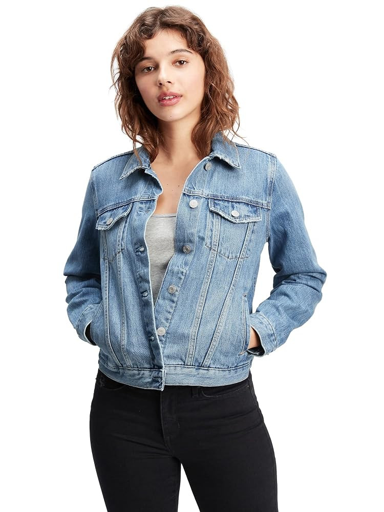 GAP Women's Icon Denim Jacket | Amazon (US)