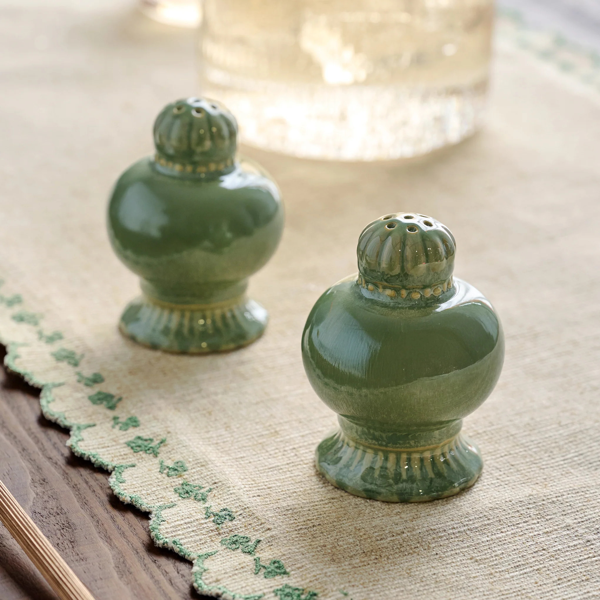 Margaret Vintage-Inspired Salt + Pepper Set | Magnolia