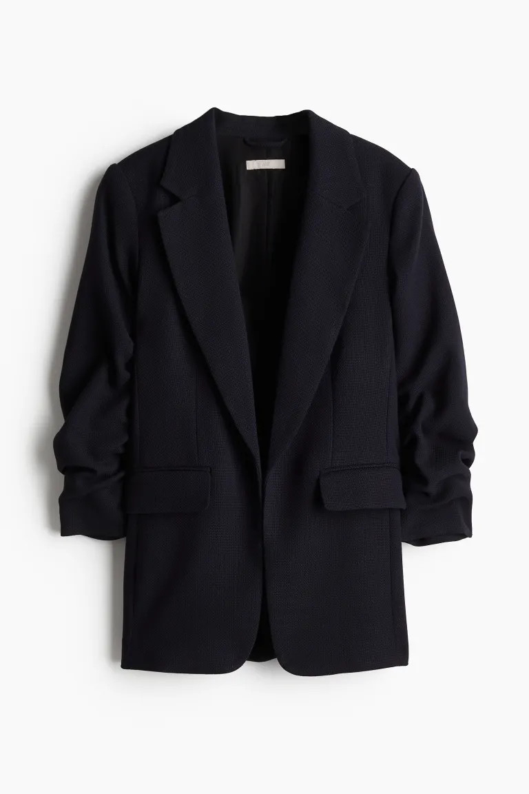 Gathered-sleeve Jacket | H&M (US + CA)