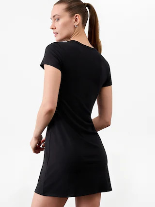 Signature Rib Tee Dress | Athleta | Athleta