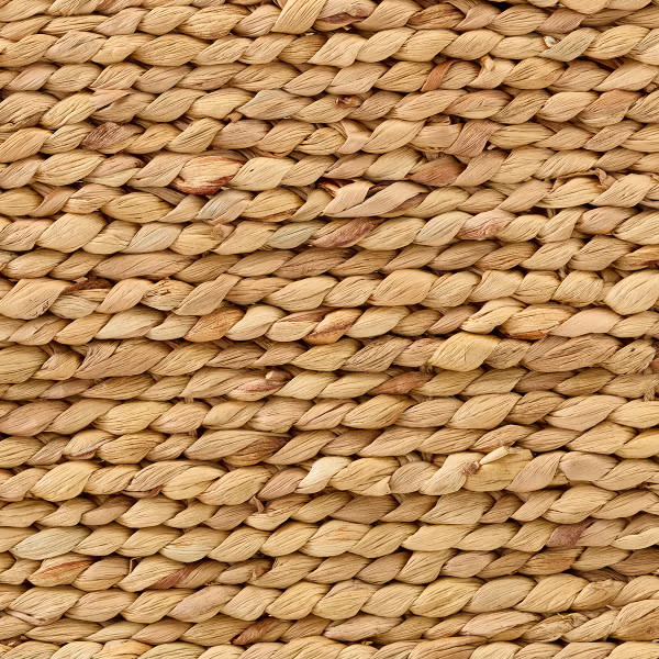 The Container Store Callan Water Hyacinth Blanket Basket | The Container Store