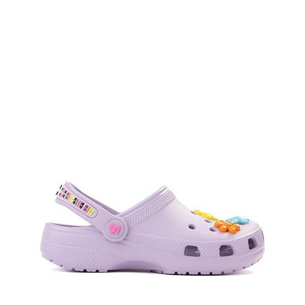 Crocs Classic Friendship Bracelet Clog - Little Kid / Big Kid - Lavender | Journeys
