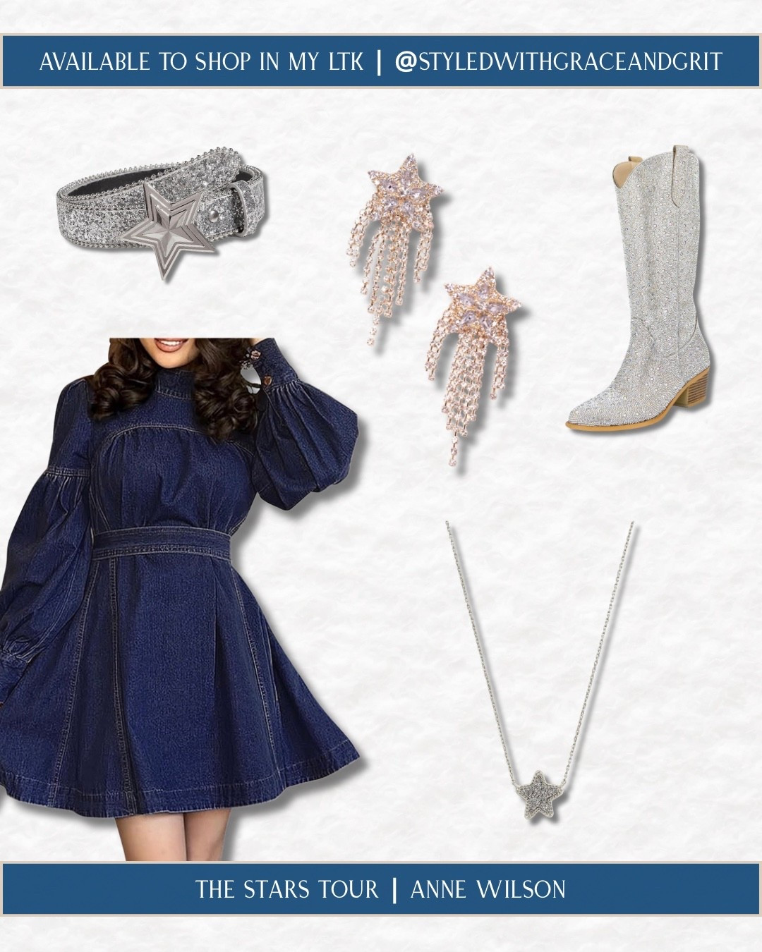 ✨The Stars Tour With Anne Wilson Part Two Outfit 

#LTKgrwm #LTKTravel #LTKootd