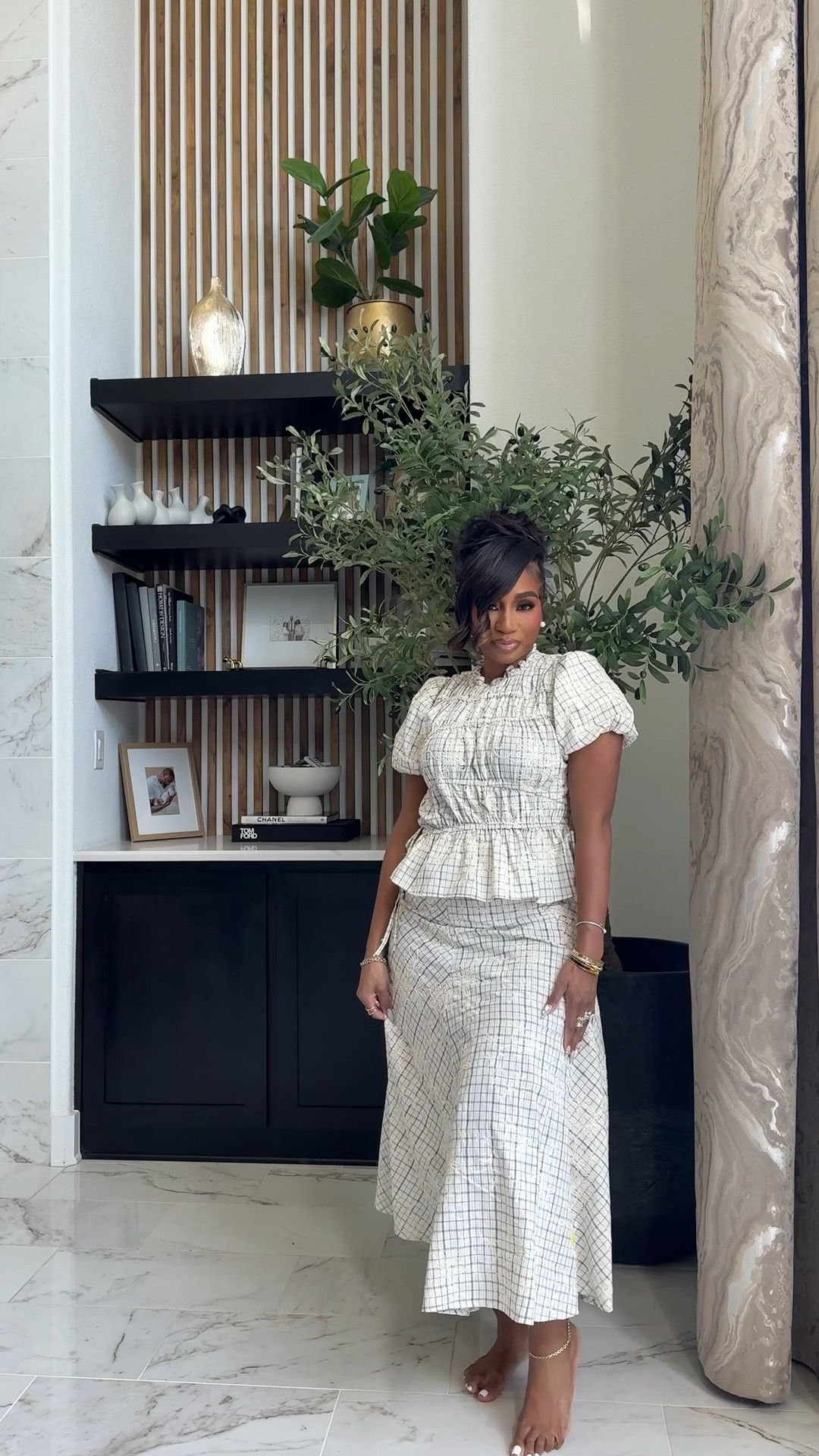 spring outfits 2026! Plaid skirt set suitable for work, lunch and other occasions!!

#LTKMidsize #LTKootd #LTKspringtrends