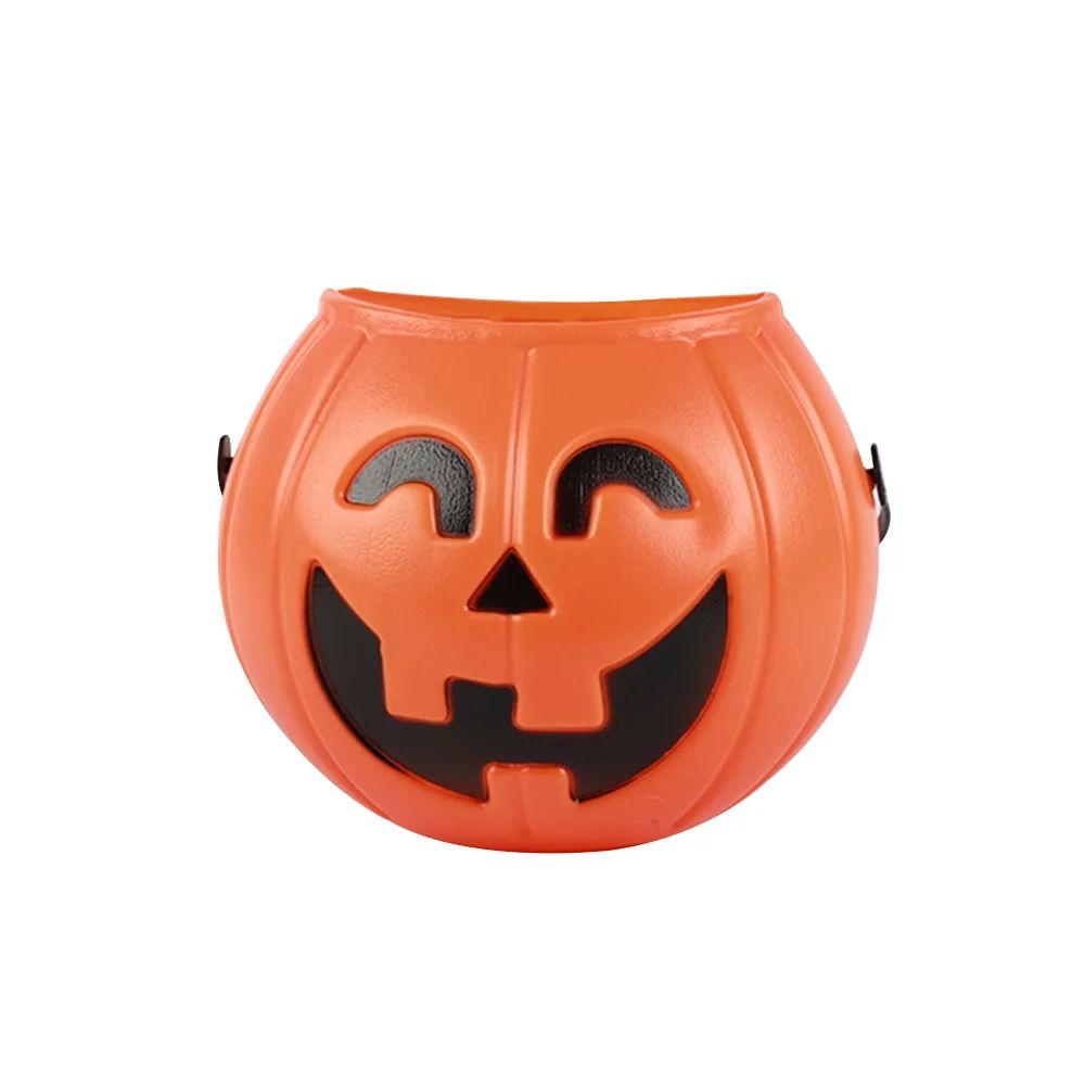 1Pc Portable Pumpkin Lantern, Halloween Canday Pumpkin Bucket, Bar Decoration, Halloween Children's  | Walmart (US)