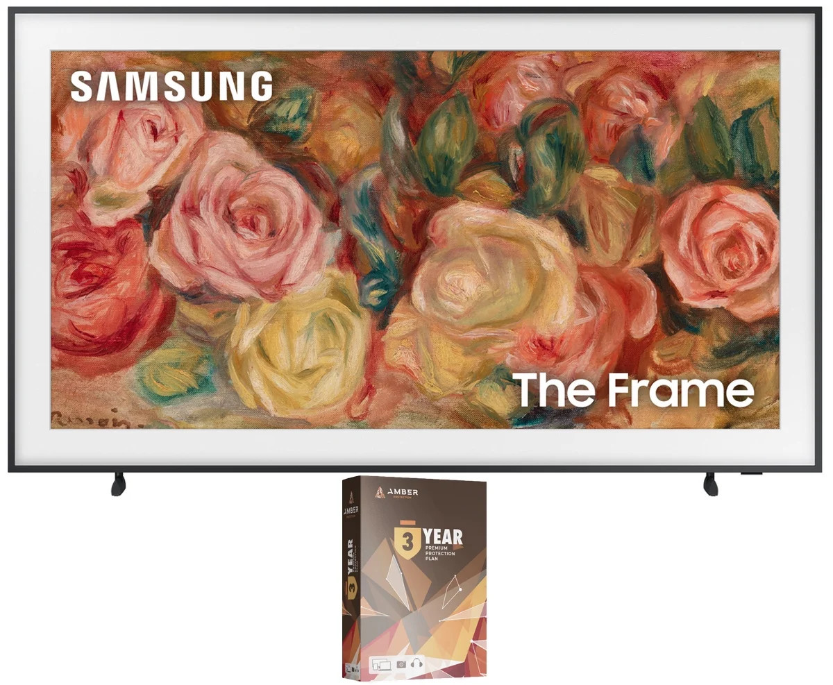 Samsung QN50LS03DAFXZA 50 Inch The Frame 4K Smart Quantum HDR TV with 3 Year Amber Protection Pla... | Walmart (US)