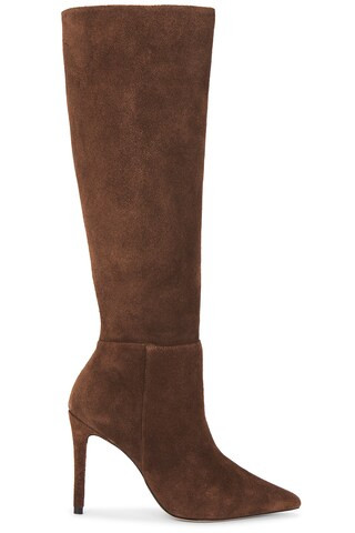 Athena Boot in Brown | Revolve Clothing (Global)