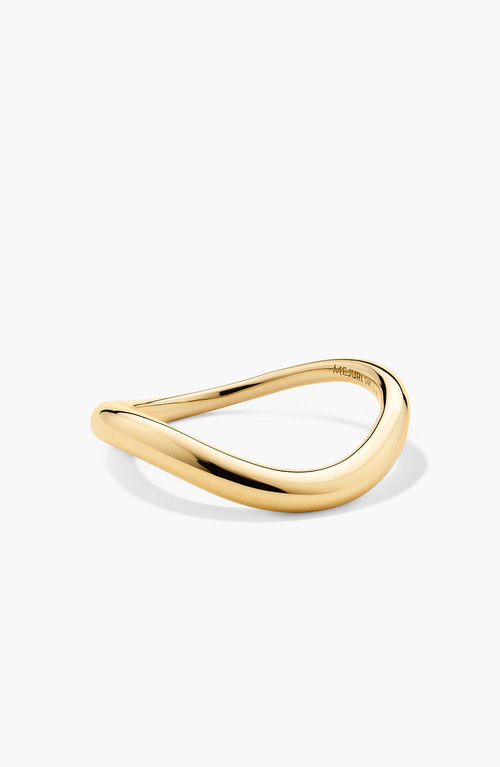 Dôme Figure Slim Ring in 14K Yellow Gold by MEJURI at Nordstrom, Size 7 | Nordstrom