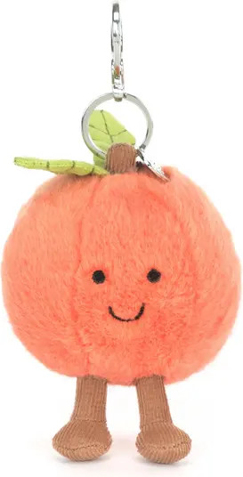 Amuseables Peach Plushie Bag Charm | Nordstrom