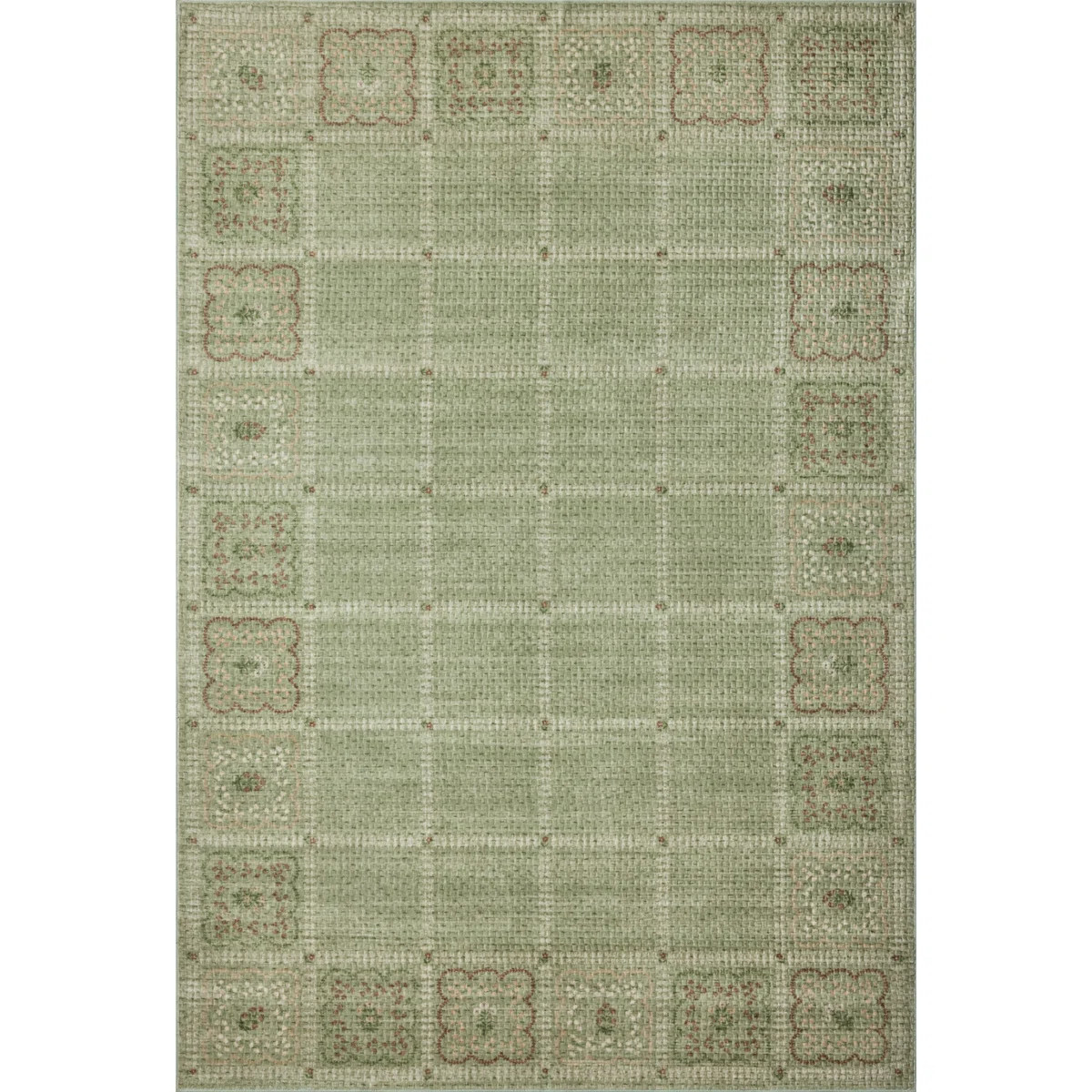 Rifle Paper Company x Loloi Orchard Beige / Multi Machine Washable Area Rug | Wayfair North America