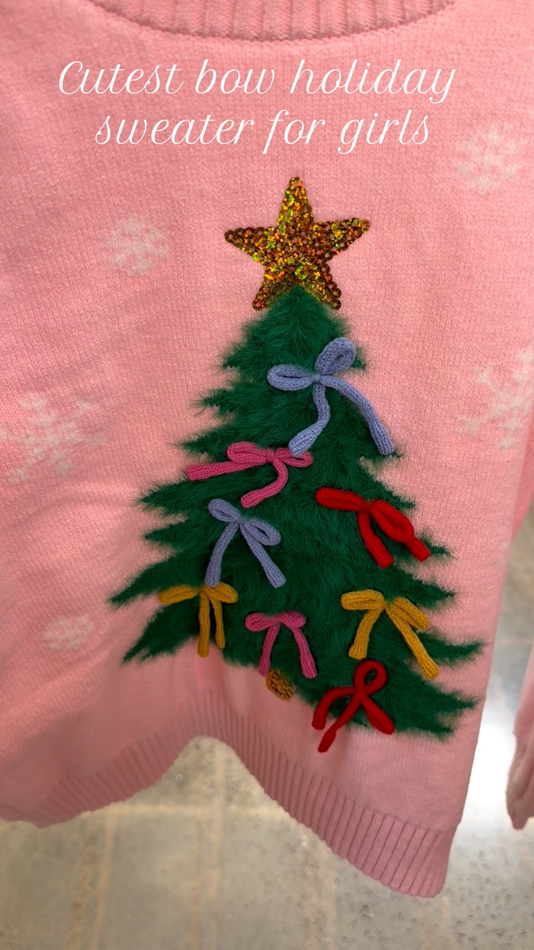 Girls 3D Christmas Tree Sweater with Bows Perfect for festive photos, school parties, and all the December in January magic. ❄️💗🎀 LTKKidsStyle #HolidayOutfit #GirlsWinterOutfit #GirlsHolidayStyle #KidsFashionFinds #WinterKidsStyle #FestiveFinds #HolidayStyle #GirlsFashion #CozySeason #HolidayWardrobe #BowSweater#LTKCyberWeek

#LTKKids #LTKHoliday