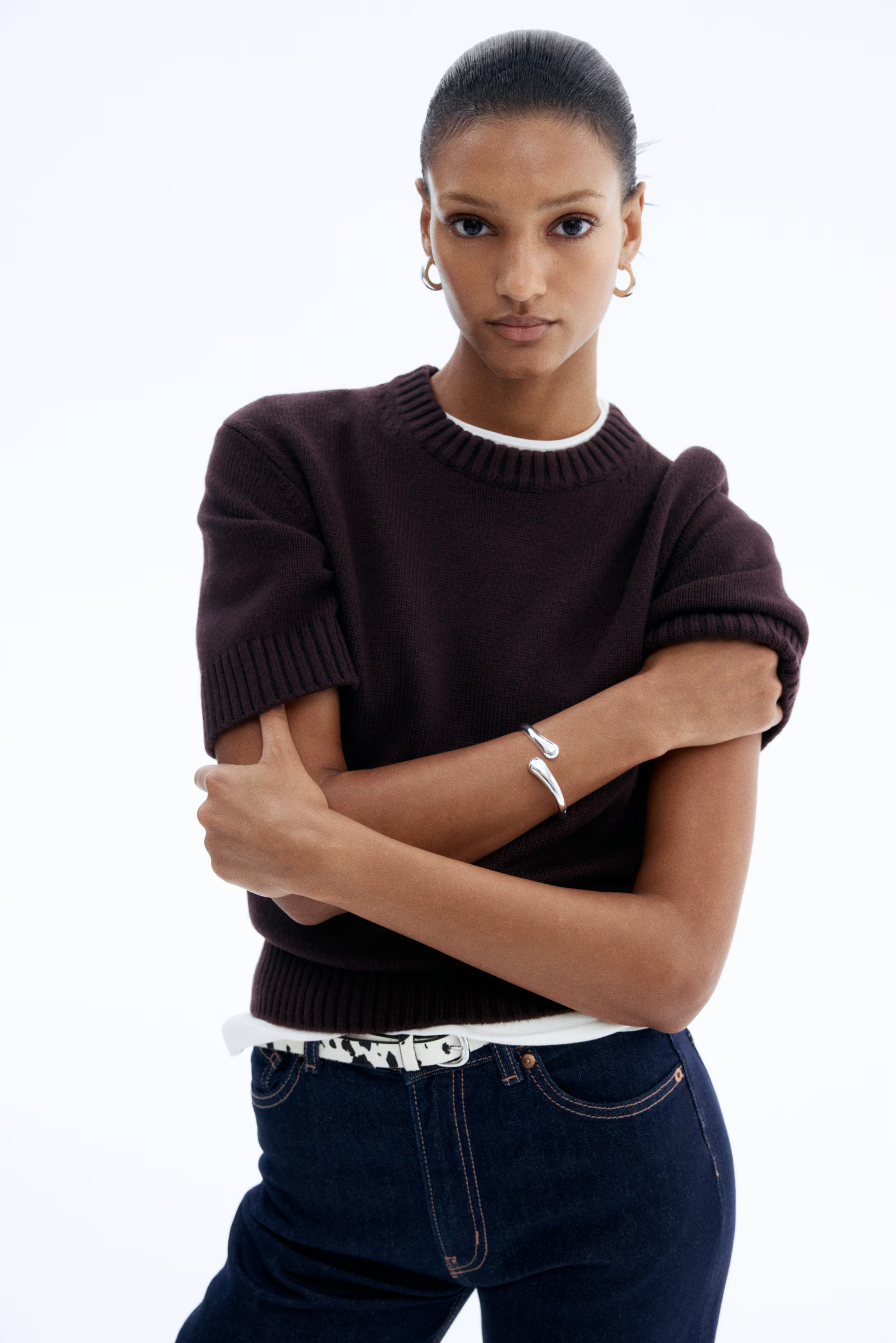 T-Shirt aus Wollstrick | H&M (DE, AT, CH, NL, FI)