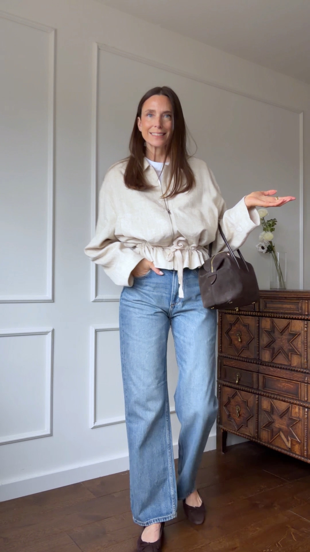 Size info:

Blue linen dress, UK 8 (roomy)
Beige linen jacket, UK 10
Black trousers, UK 8 long
Blue linen tops, small
Asymmetrical dress, small
Striped cotton shirt, UK 10
White jeans, 27
Linen trousers, UK 10
White shirt, XS

#LTKstyletip

#LTKgrwm #LTKSeasonal #LTKOver40