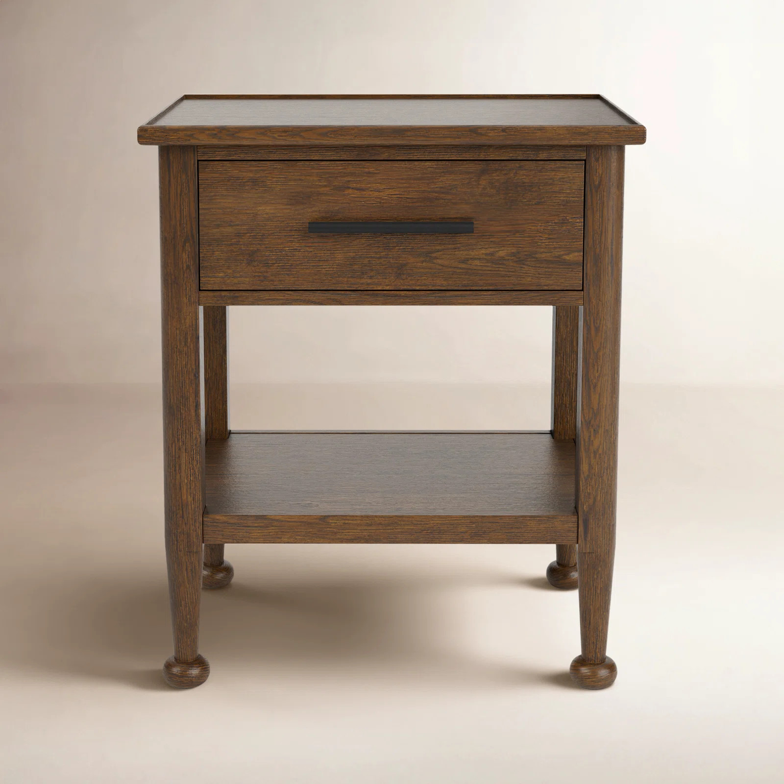 Billie Whiskey Oak One Drawer Nightstand | Wayfair North America