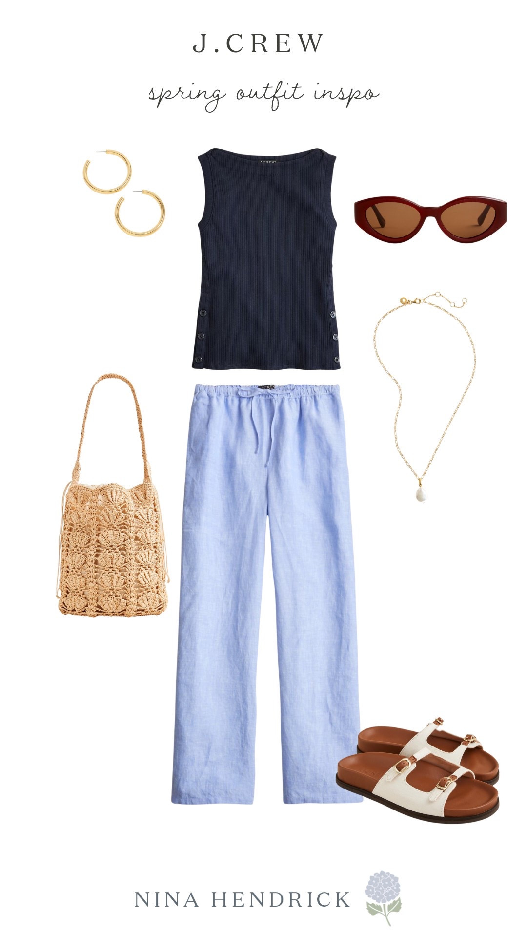 Spring outfit inspo from J.Creww

#LTKStyleTip #LTKSeasonal