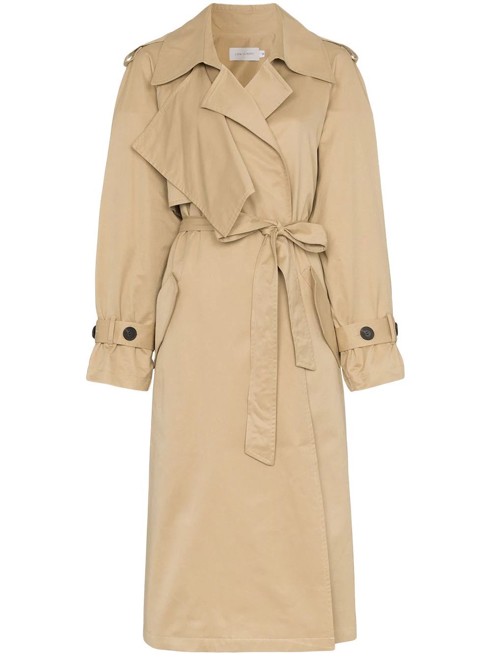 Low Classic wing sleeve trench coat - Beige | FarFetch Global