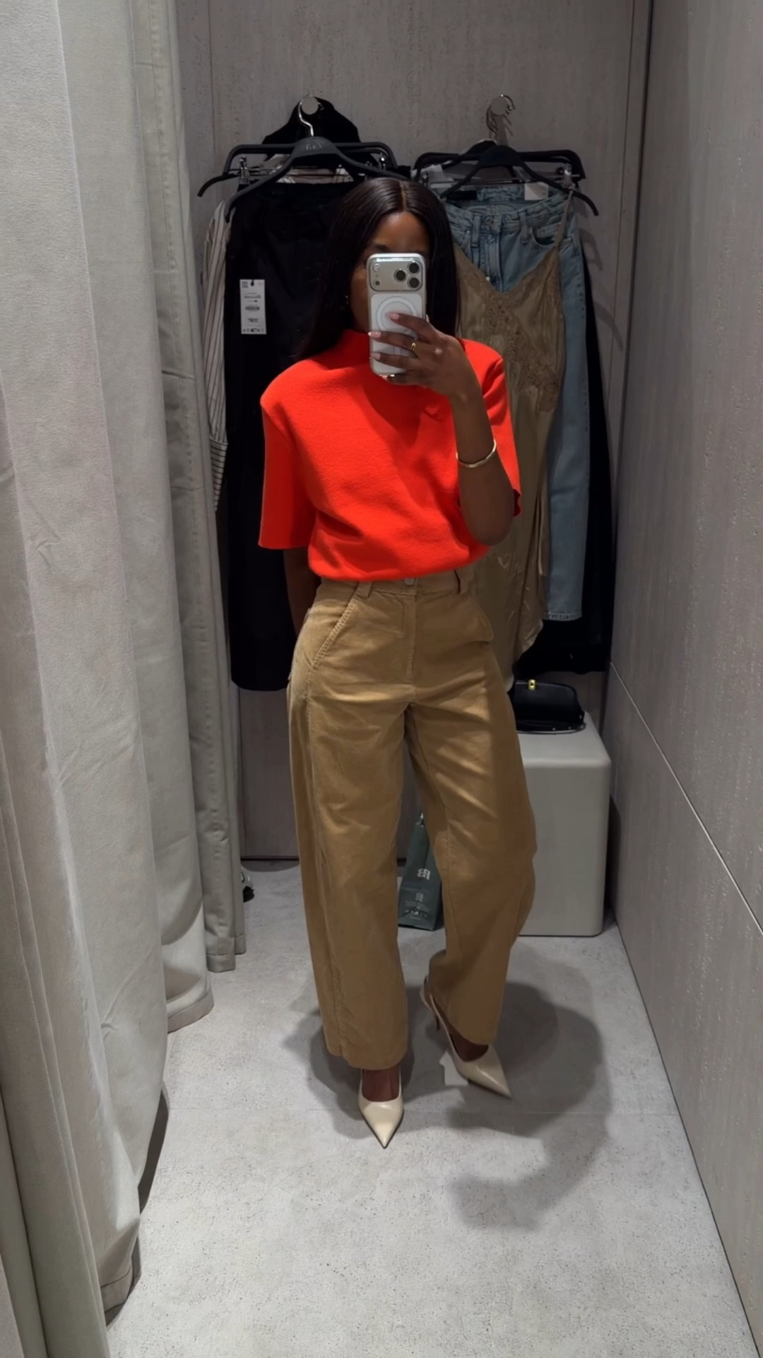Found the perfect outfit at @Zara  ❤️ Chic, simple, and so flattering. Top size S | Trousers size XS. Everything linked.

Spring outfit ideas | office outfit ideas| zara Trousers |outfit ideas 

#LTKPetite #LTKgrwm #LTKootd