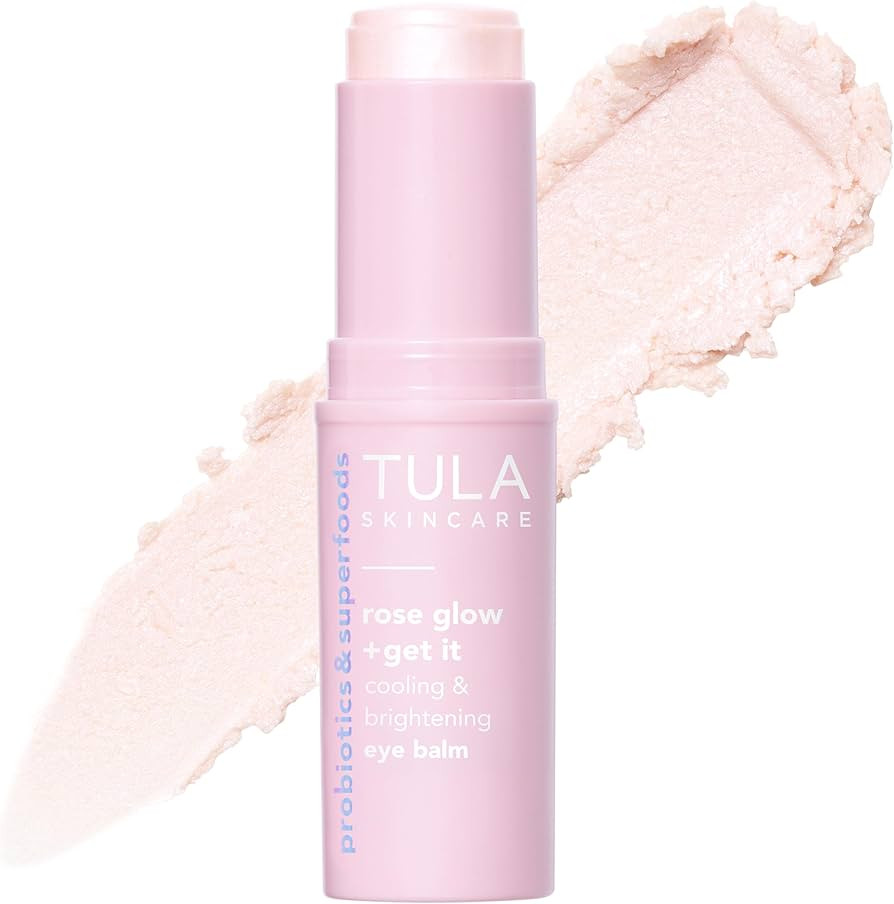 TULA Skin Care Eye Balm Rose Glow - Dark Circle Treatment, Instantly Hydrate and Brighten Underey... | Amazon (US)