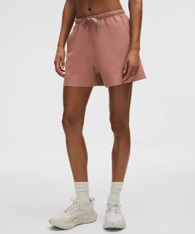 LuluLinen Mid-Rise Shorts 3.5" | lululemon (AU)