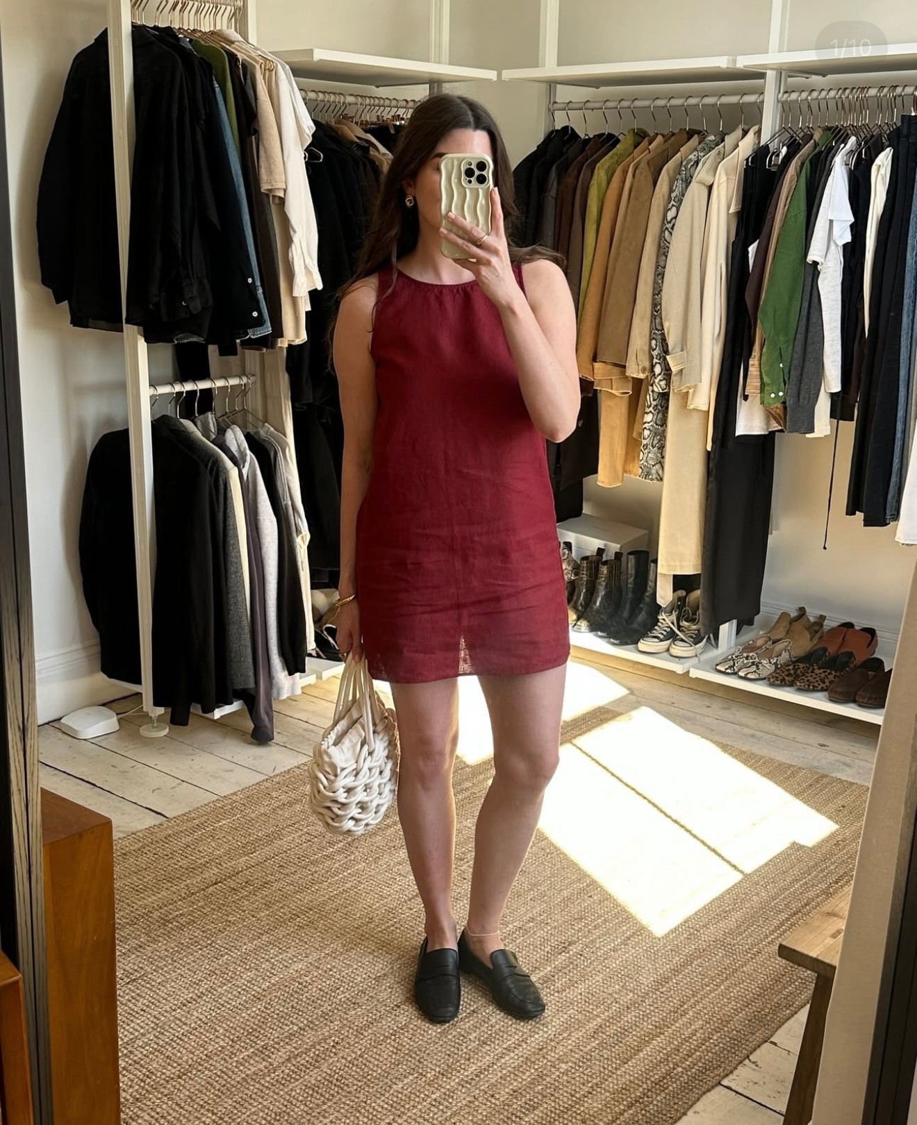 The perfect summer holiday linen mini dress styled with my go-to accessories: woven bag, black loafers, and gold jewellery. Effortless and chic, perfect for throwing on when it’s too hot to style.

#LTKdresses #LTKsummer #LTKstyletip