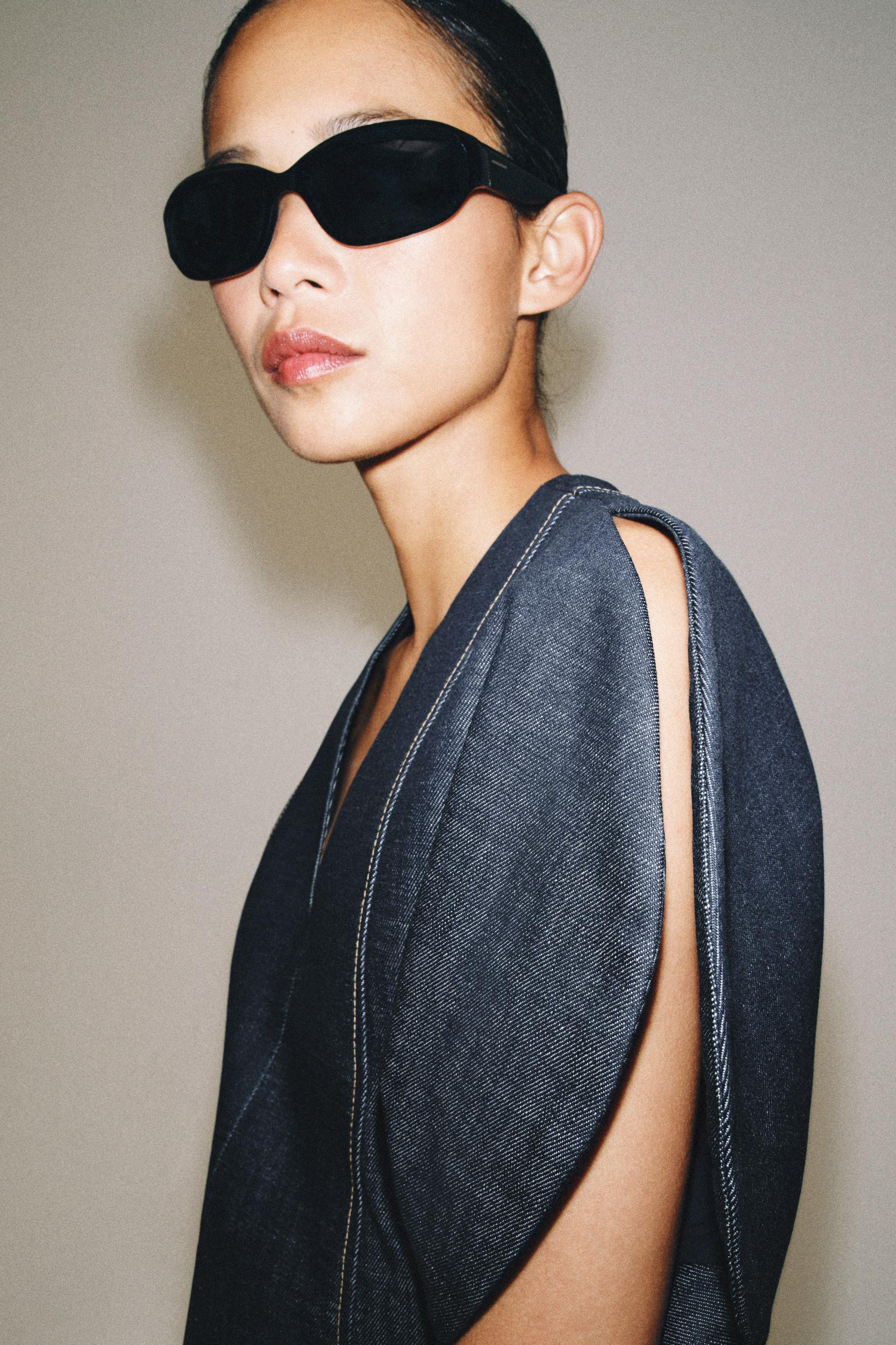 ZW COLLECTION DENIM DRESS | Zara US