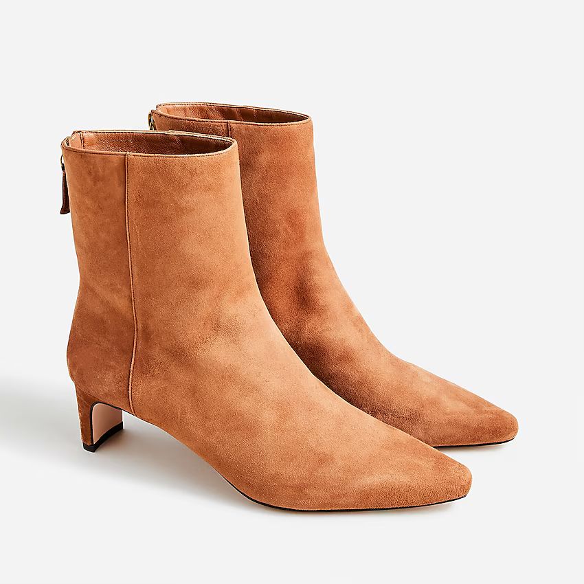 Stevie ankle boots in suede | J.Crew US