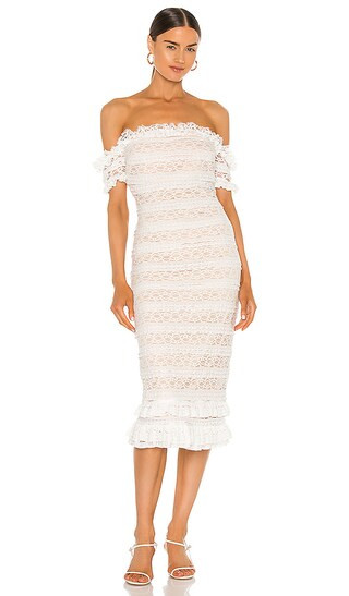 Milaro Dress in Ivory | Revolve Clothing (Global)