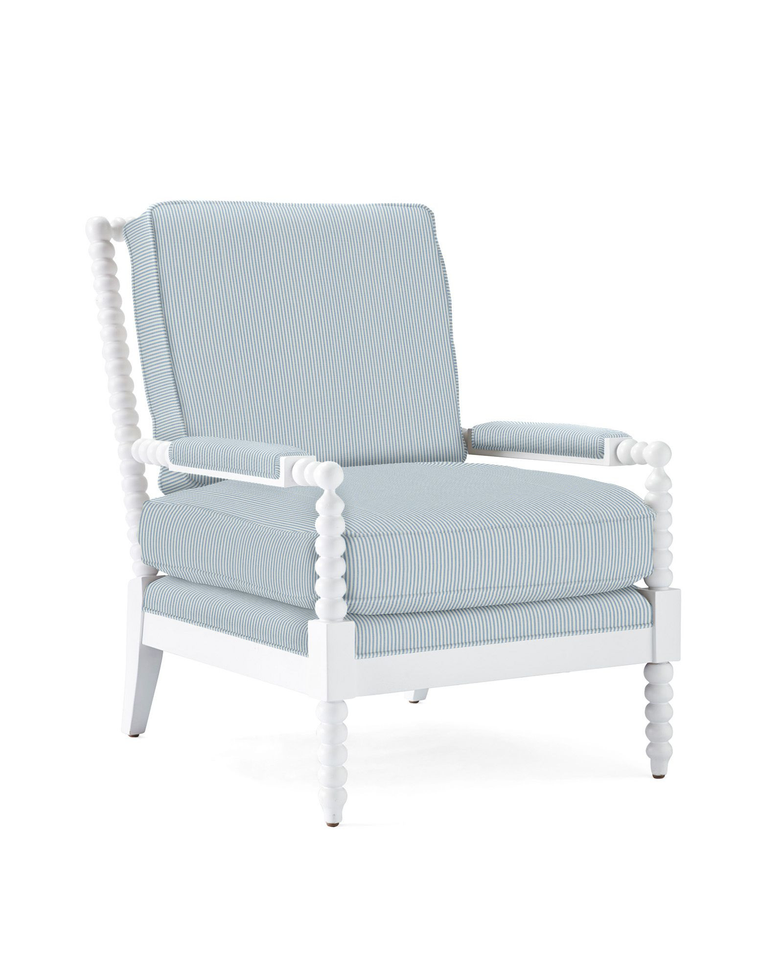 Beckett Chair - White | Serena and Lily