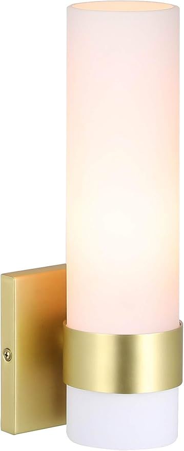 XiNBEi Lighting Sconces Wall Lighting, 1 Light ADA Wall Sconce, Vintage Bathroom Vanity Light wit... | Amazon (US)
