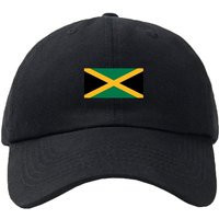 Jamaica Flag Baseball Cap Hat Hook & Loop Closure/Jumieka Kingston Jamaican Out Of Many, One People | Etsy (US)