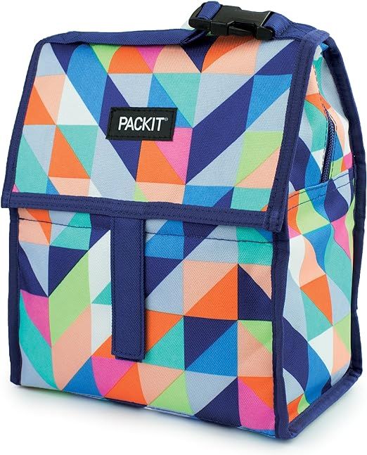 PackIt Freezable Lunch Bag with Zip Closure, Paradise Breeze | Amazon (US)