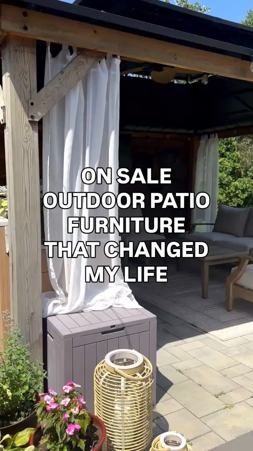 I absolutely love this furniture. It’s lasted a few years so far and I did stain pretreat it the same way I did my stools. The main reason we love it is bc it’s not only beautiful but it’s SO sturdy and comfy. The cushions are legit and we have a lot of big mean in our life and it’s perfect for them! Cleans easily too! Cushions are not attached  

#LTKdayinmylife #LTKSeasonal #LTKHome