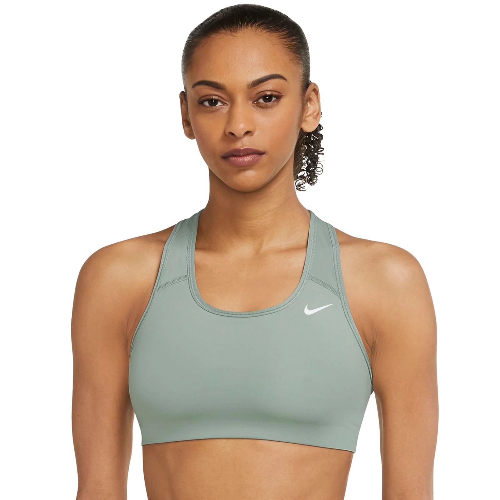 Women's Nike Swoosh Medium-Support Sports Bra, Green | Kohl's