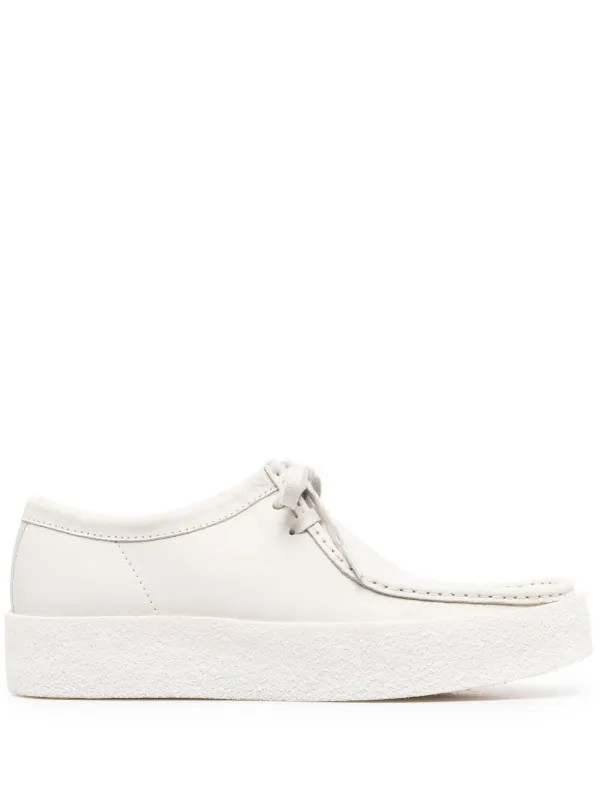 Wallabee lace-up leather shoes | Farfetch Global