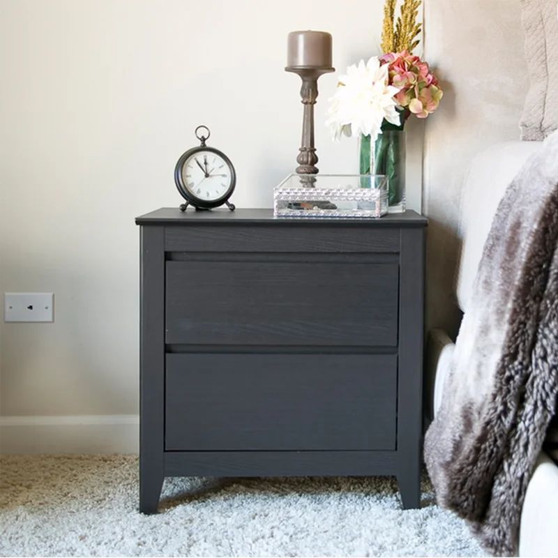 Solid + Manufactured Wood Nightstand | Wayfair North America