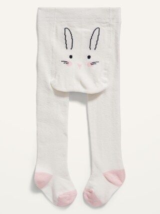 Soft-Knit Bunny-Critter Tights for Toddler Girls & Baby | Old Navy (US)