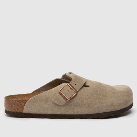 Mens Taupe BIRKENSTOCK Boston Clog Sandals | schuh | Schuh