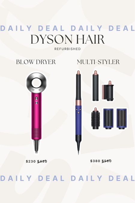 Dyson hair tools are on sale at Walmart! 

Walmart daily deals, Walmart hair, Dyson refurbished hair tools, dyson on sale, betterwithchardonnay, Steph Joplin 

#LTKbeauty #LTKsalealert