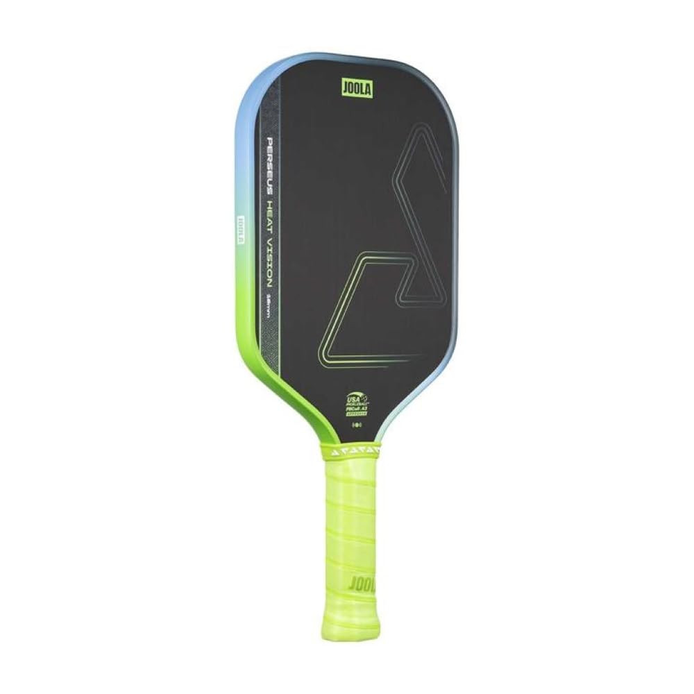 JOOLA Perseus Heat Vision 16mm Pickleball Paddle - Textured Carbon Fiber Surface for Spin - SK Film for Reduced Vibration - USAP Approved - NFC Chip Enabled | Amazon (US)