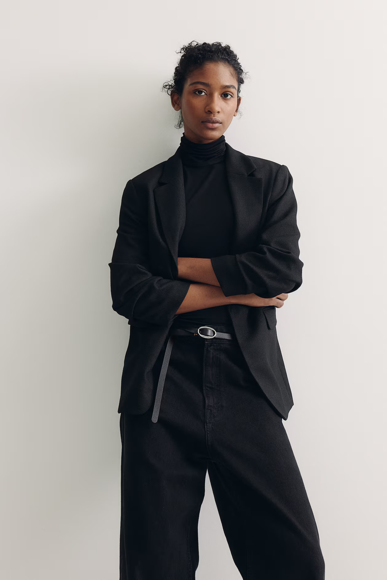 Gathered-sleeve Jacket | H&M (US + CA)