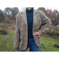 Vintage 80-90Ss Brown Bridge Label Women's Blazer. M-L Size | Etsy (US)