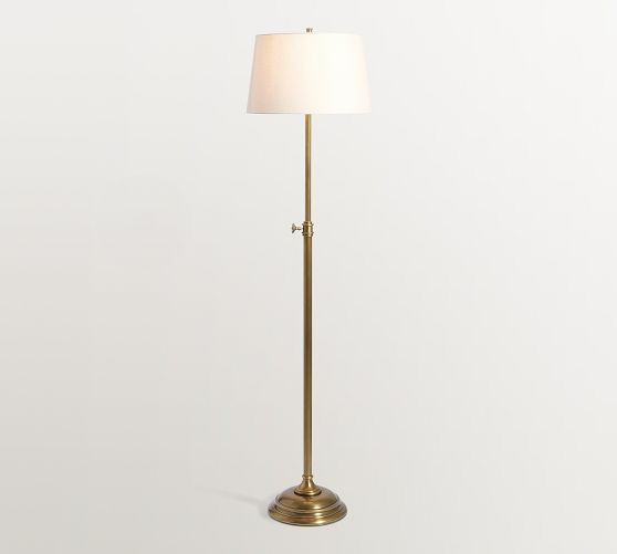 Chelsea Metal Adjustable Floor Lamp (50"-70") | Pottery Barn (US)