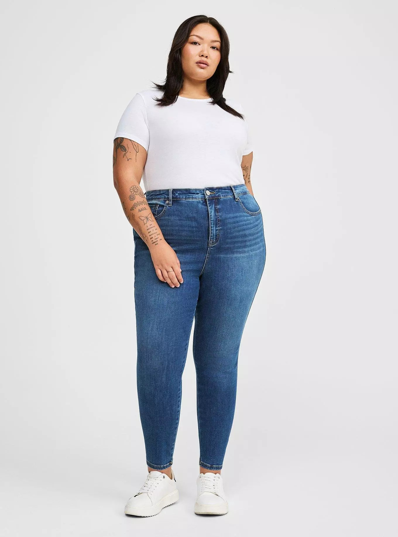 Trio High-Rise Skinny Jean | Torrid (US & Canada)