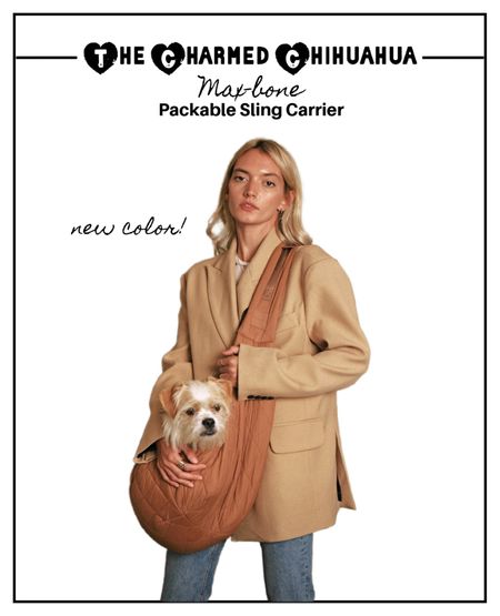 New color in the Maxbone pet sling carrier!

Dog bag, dog carrier

#LTKfamily #LTKunder100 #LTKstyletip