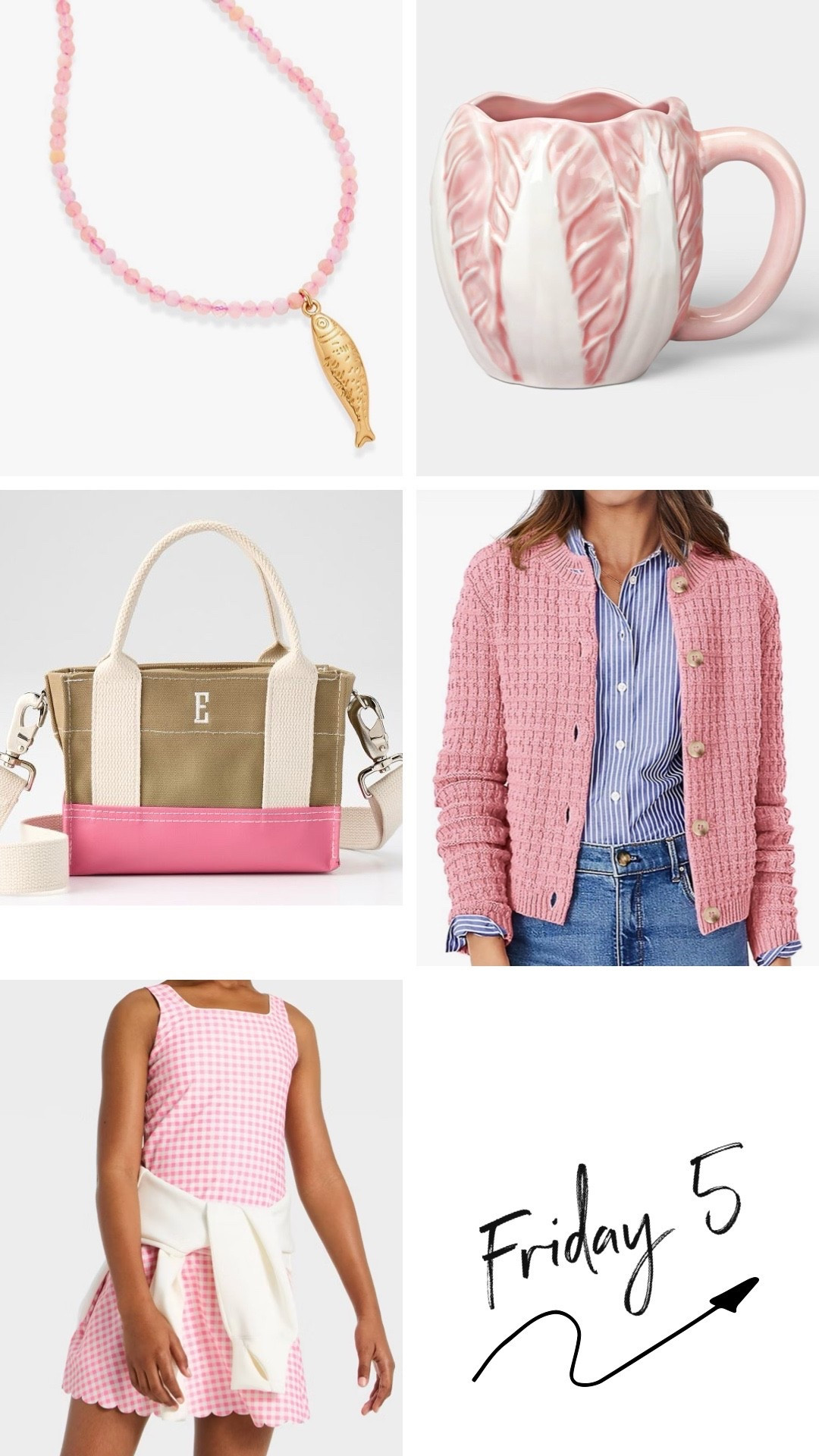 Friday five pink spring finds Easter 

#LTKSeasonal