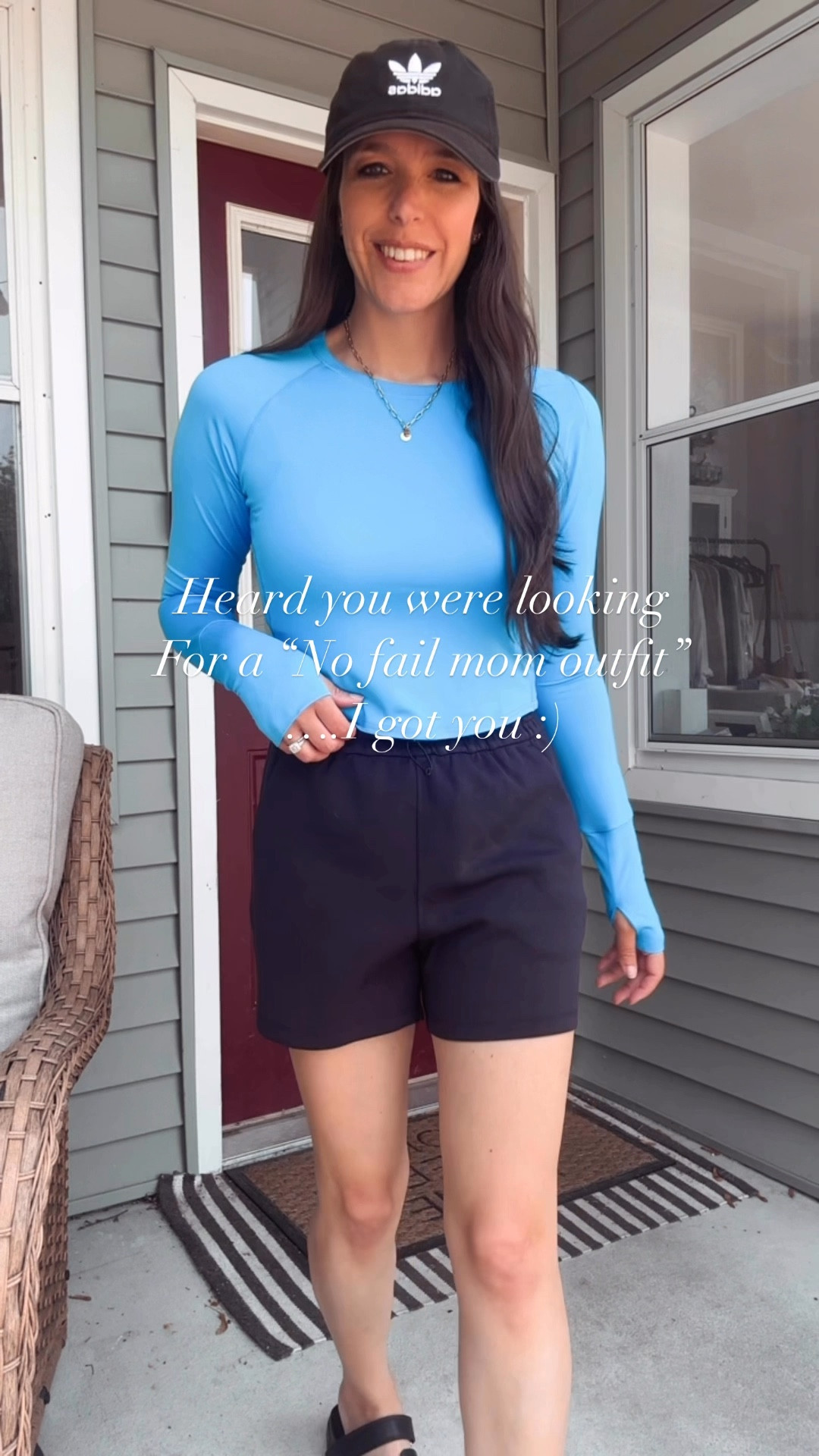 Amazon “no fail mom outfit” 
Top small 
Shorts XS 25% off today 
Shoes tts 

#LTKFindsUnder50 #LTKStyleTip #LTKFindsUnder100