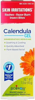 Boiron Calendula Gel for Relief from Rashes, Razor Burn, or Insect Bites - Non-Greasy and Fragran... | Amazon (US)