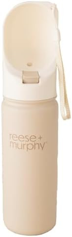 Reese+Murphy Dog Water Bottle - Stainless Steel Pet Water Bottle for Travel & Portable Dog Water ... | Amazon (US)