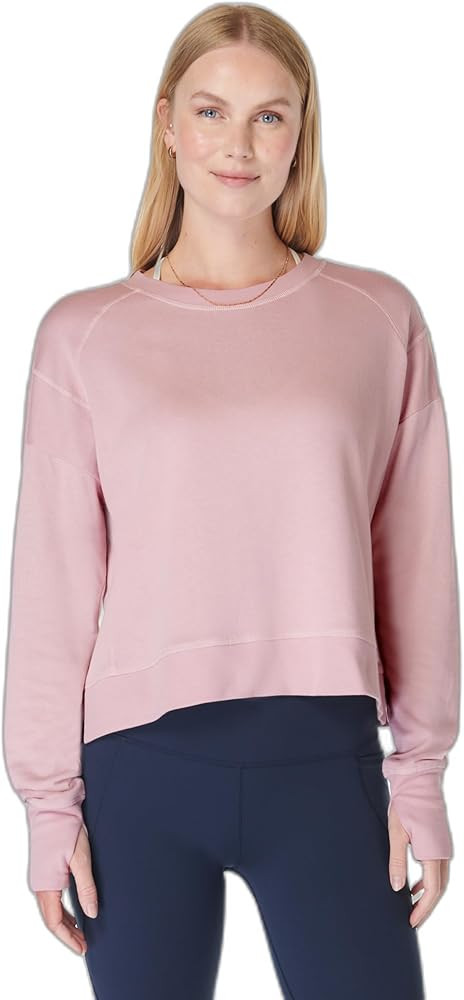 Sweaty Betty Women's After Class Crop Sweatshirt | Amazon (US)