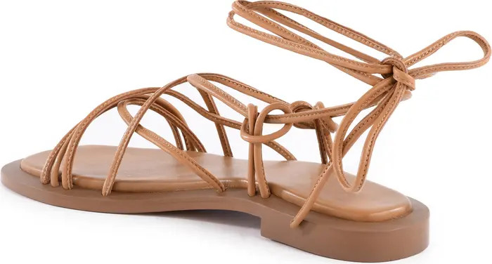 Lilac Two Ankle Wrap Sandal (Women) | Nordstrom Rack